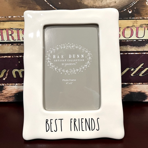 Rae Dunn Other - RAE DUNN 4×6 Picture Frame “BEST FRIENDS” NWOT